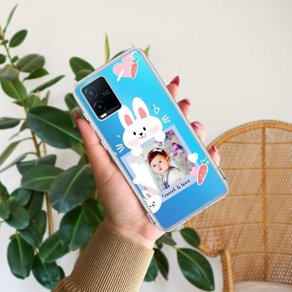 Customize Photo Transparent Silicon Case For Vivo T1x