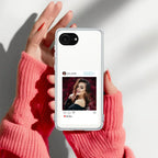 Customize Photo With Name  Transparent Silicon Case For iPhone 17e