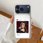 Customize Photo With Name  Transparent Silicon Case For iPhone 11