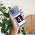 Customize Photo With Name Anti Yellow Case For Motorola Edge 50 Neo