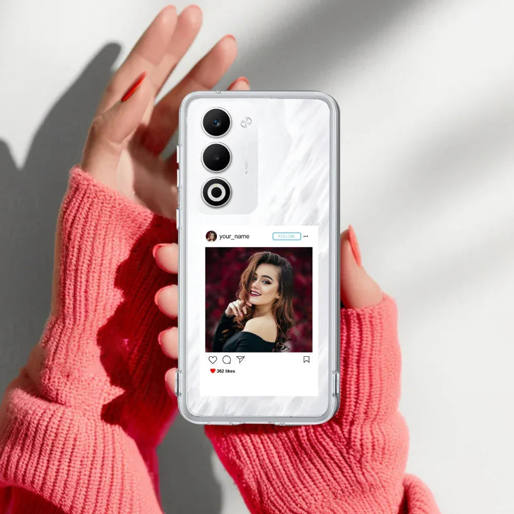 Customize Photo With Name Transparent Silicon Case For Oppo - ShopOnCliQ