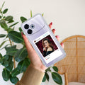 Customize Photo With Name  Transparent Silicon Case For Oppo F33 Pro 5G