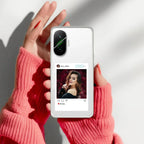 Customize Photo With Name  Transparent Silicon Case For Poco F7 5G