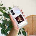 Customize Photo With Name Transparent Silicon Case For Realme 10 Pro Plus 5G