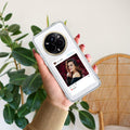 Customize Photo With Name Transparent Silicon Case For Realme 14 Pro 5G
