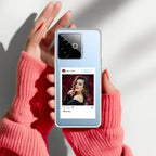 Customize Photo With Name Transparent Silicon Case For Realme/Narzo - ShopOnCliQ