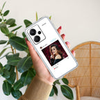 Customize Photo With Name Transparent Silicon Case For Redmi Note 13 Pro Plus 5G