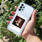 Customize Photo With Name Anti Yellow Case For Samsung Galaxy A32 4G