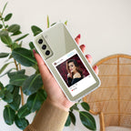 Customize Photo With Name Anti Yellow Case For Samsung Galaxy S21 Plus
