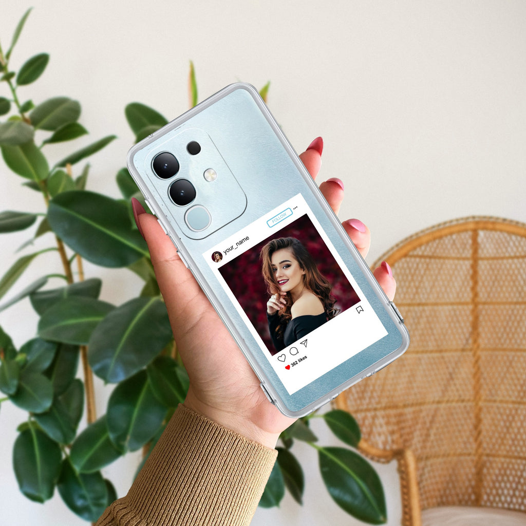 Customize Photo With Name  Anti Yellow Case For Vivo T4x 5G