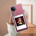 Customize Photo With Name  Transparent Silicon Case For Vivo V50e 5G