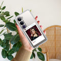 Customize Photo With Name  Transparent Silicon Case For Vivo Y300 5G