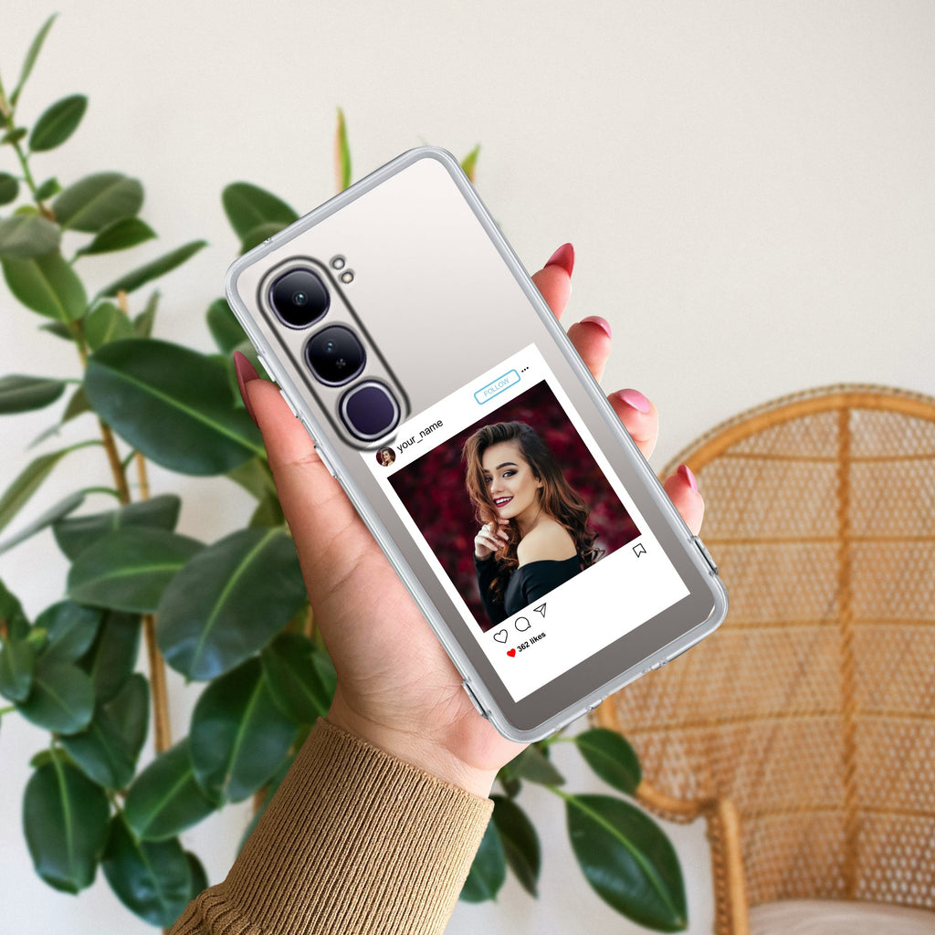Customize Photo With Name  Anti Yellow Case For Vivo Y300 5G