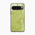 Customized luxury Mint Green leaves Glass Case Cover For Google Pixel 10 Pro