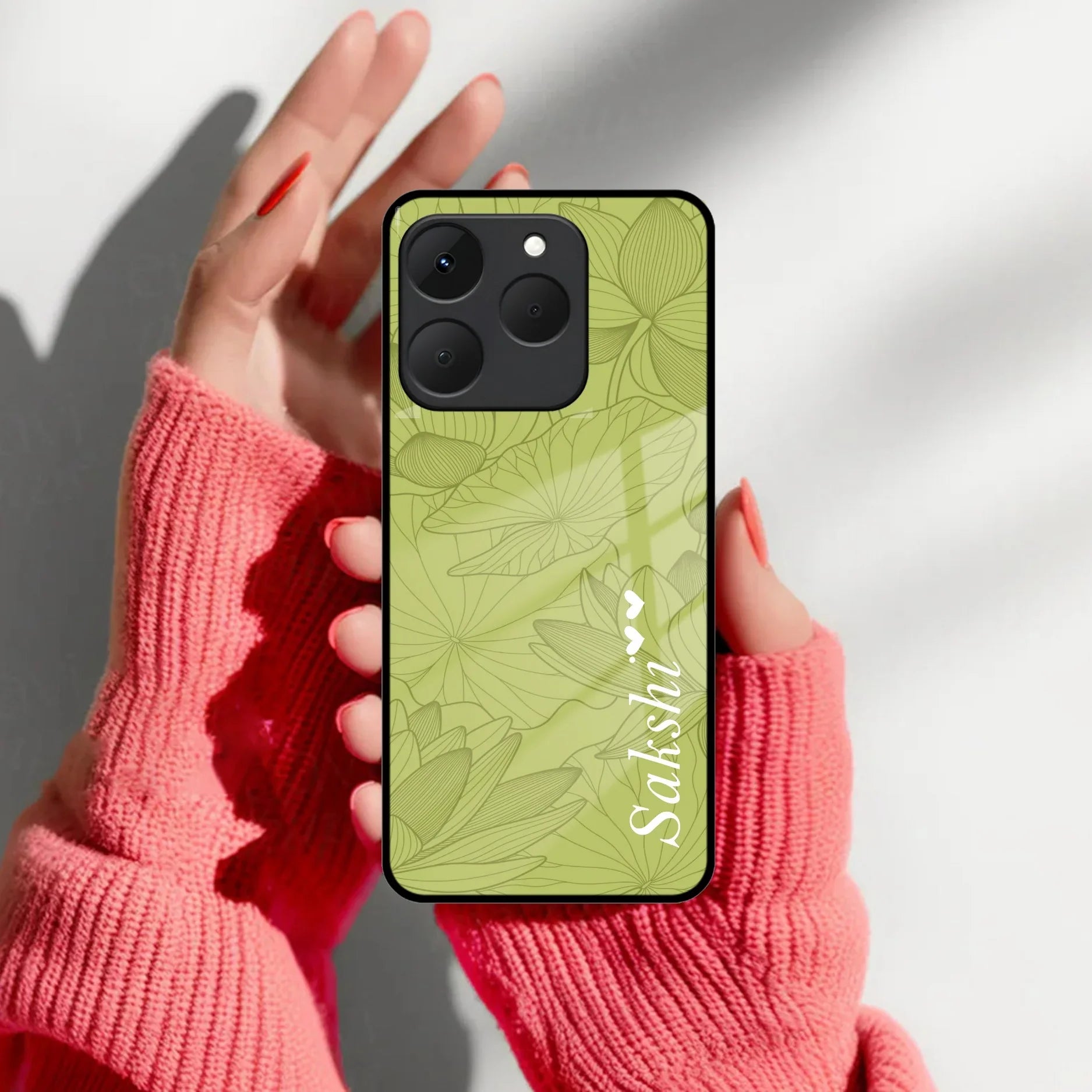 Heavenly Bond Glass Case Cover For Realme/Narzo