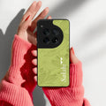 Customized luxury Mint Green leaves Glossy Metal Case Cover For OnePlus - ShopOnCliQ