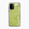 Customized luxury Mint Green leaves Glossy Metal Case Cover For OnePlus 15R 5G