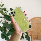 Customized luxury Mint Green leaves Anti Yellow Case For CMF by Nothing Phone 2 Pro
