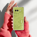 Customized luxury Mint Green leaves Anti Yellow Case For iQOO 15R 5G