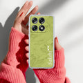Customized luxury Mint Green leaves Anti Yellow Case For Motorola Signature 5G