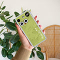 Customized luxury Mint Green leaves Anti Yellow Case For Nothing Phone 3