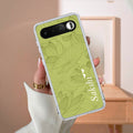 Customized luxury Mint Green leaves Anti Yellow Case For Realme 16 5G