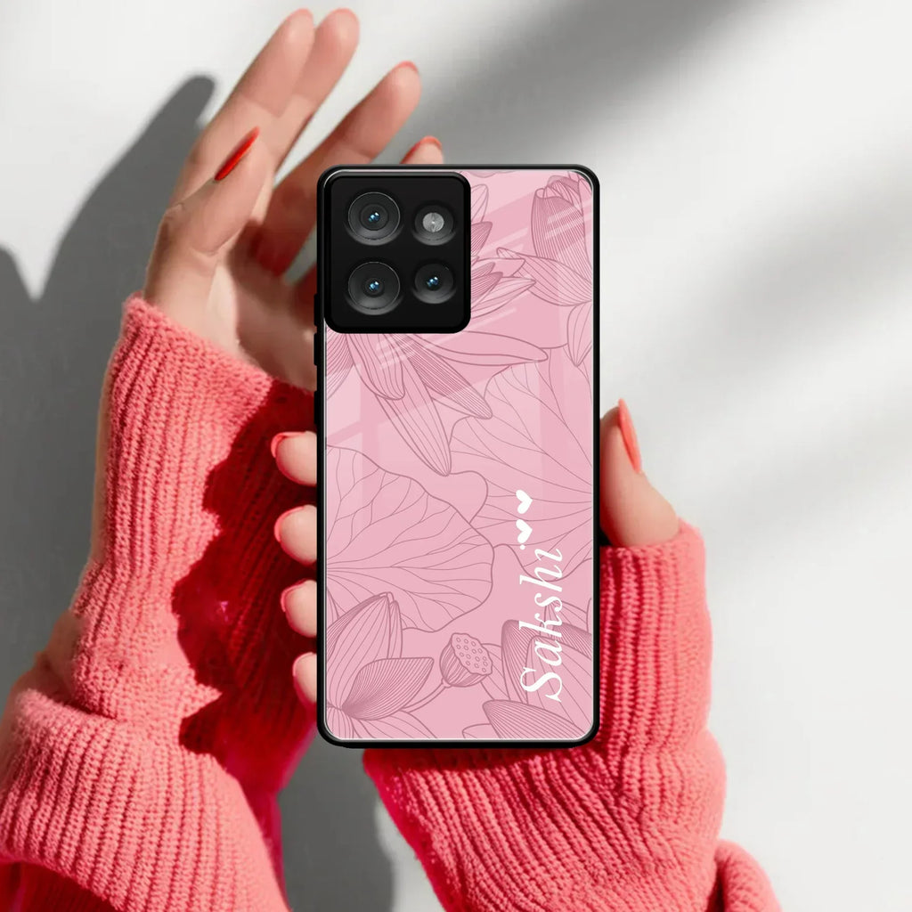 Customized luxury Peach leaves Glass Case Cover For Motorola - ShopOnCliQ