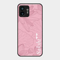 Customized luxury Peach leaves Glass Case Cover For Nothing Phone 2