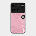 Customized luxury Peach leaves Glass Case Cover For Nothing Phone 3 5G