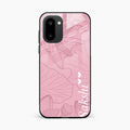 Customized luxury Peach leaves Glass Case Cover For OnePlus 15R 5G