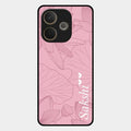 Customized luxury Peach leaves Glass Case Cover For Oppo A5 Pro 5G
