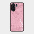 Customized luxury Peach leaves Glass Case Cover For Oppo A5X 5G