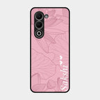 Customized luxury Peach leaves Glass Case Cover For Oppo K13X 5G