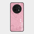 Customized luxury Peach leaves Glass Case Cover For Realme 13 Plus 5G