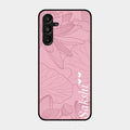 Customized luxury Peach leaves Glass Case Cover For Samsung Galaxy A16 5G