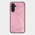 Customized luxury Peach leaves Glass Case Cover For Samsung Galaxy F16 5G