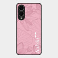 Customized luxury Peach leaves Glass Case Cover For Samsung Galaxy S25 Edge 5G