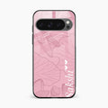 Customized luxury Peach leaves Glossy Metal Case Cover For Google Pixel 10 Pro XL