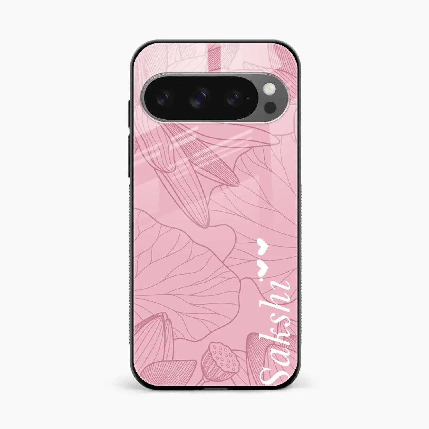 Customized luxury Peach leaves Glossy Metal Case Cover For Google Pixel 10 Pro XL