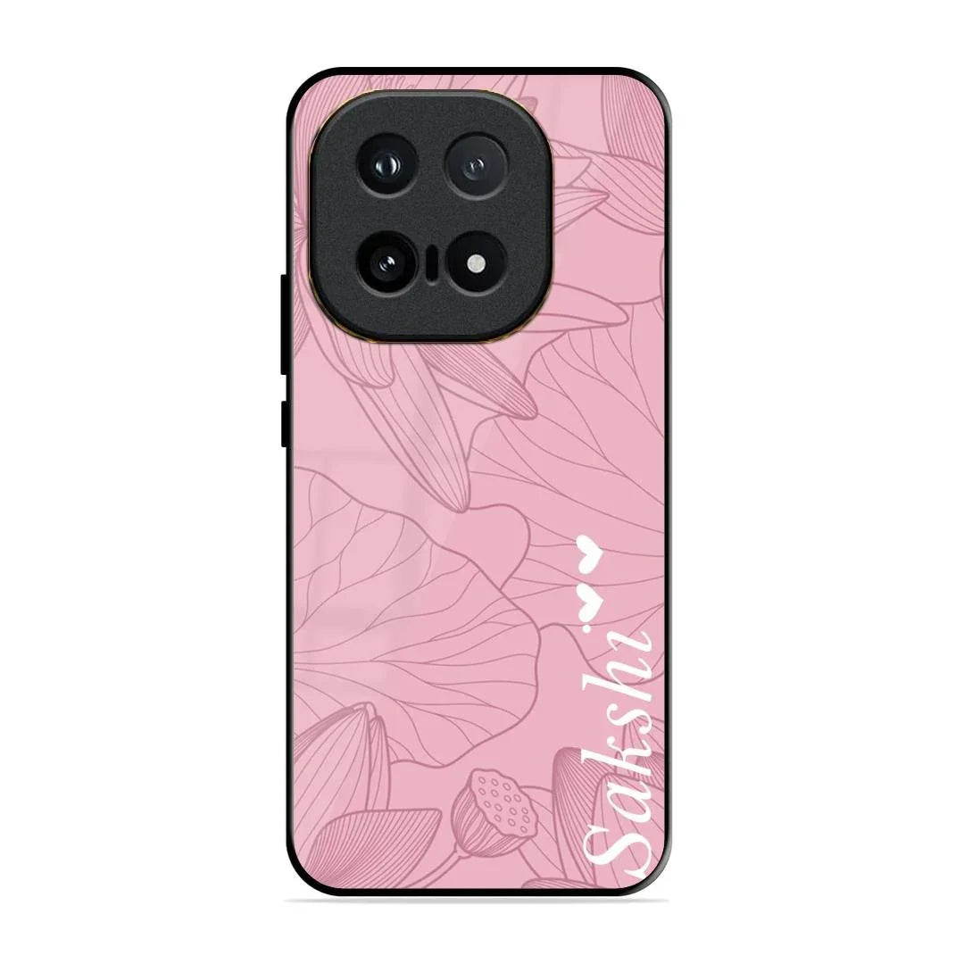 Customized luxury Peach leaves Glossy Metal Case Cover For iQOO 15 5G