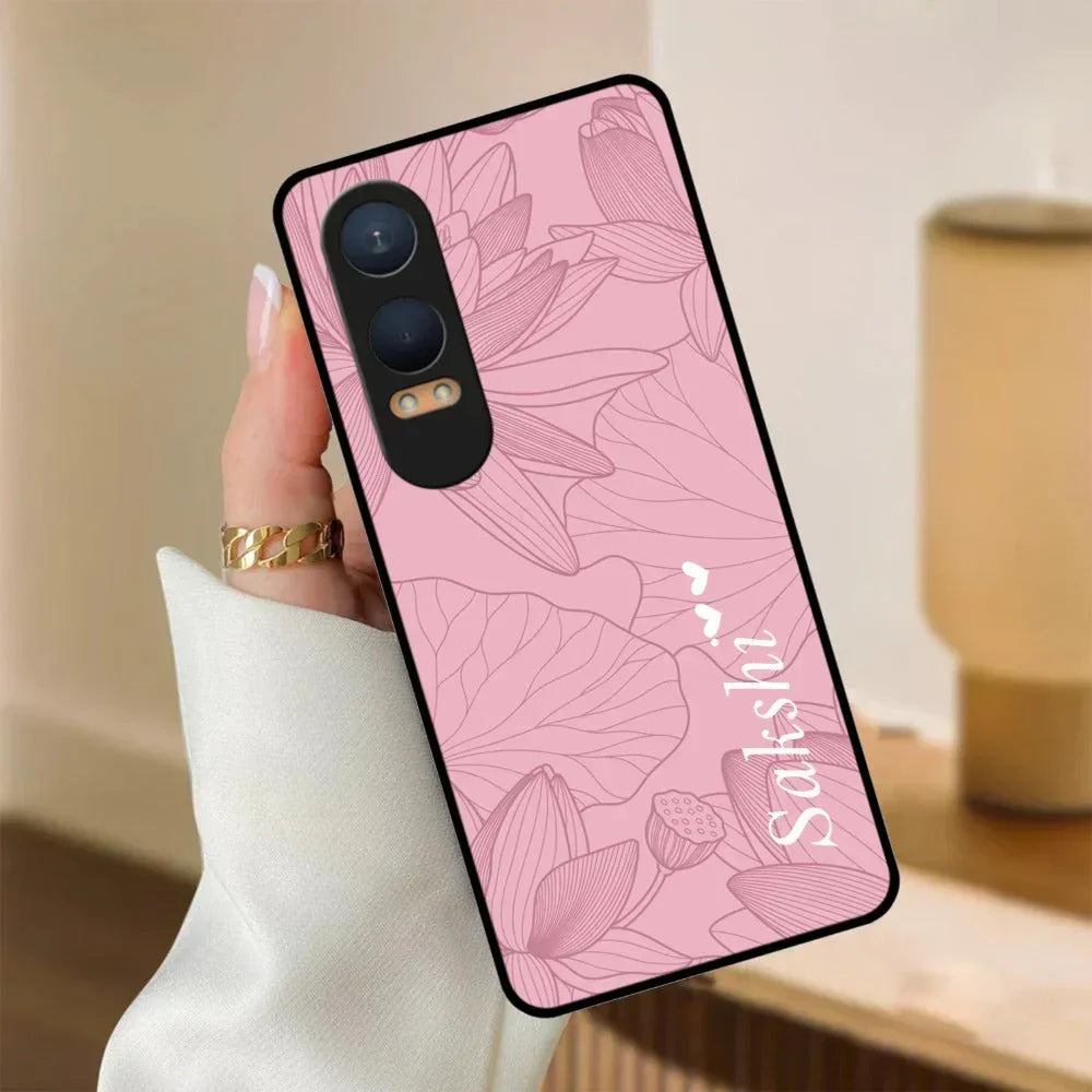 Customized luxury Peach leaves Glossy Metal Case Cover For OnePlus - ShopOnCliQ