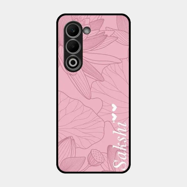 Customized luxury Peach leaves Glossy Metal Case Cover For Oppo K13X 5G
