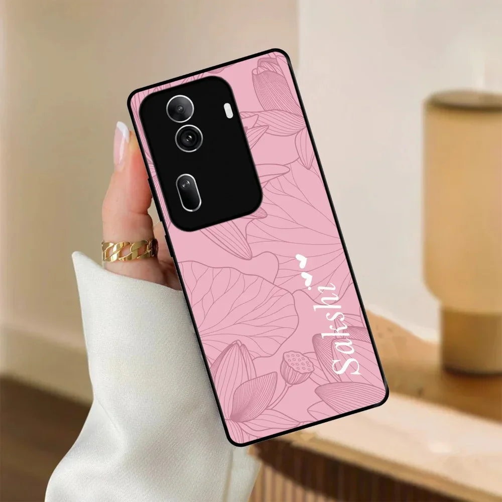 Customized luxury Peach leaves Glossy Metal Case Cover For Oppo - ShopOnCliQ