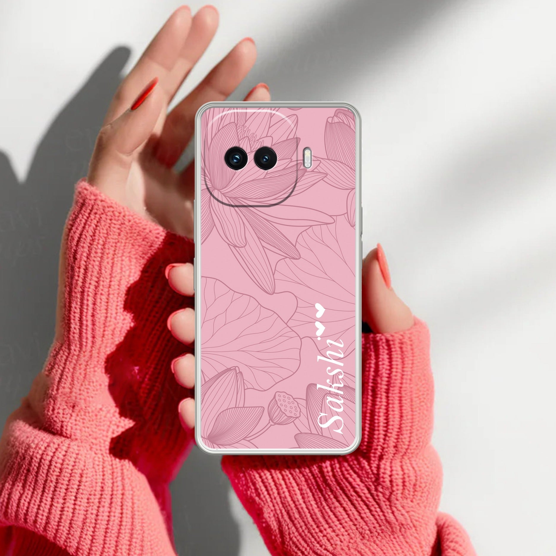 Customized luxury Peach leaves Anti Yellow Case For iQOO 15R 5G