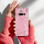 Customized luxury Peach leaves Anti Yellow Case For Nothing Phone 3A 5G