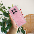 Customized luxury Peach leaves Anti Yellow Case For Redmi Note 15 Pro 5G
