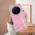 Customized luxury Peach leaves Anti Yellow Case For Vivo X300 5G
