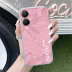 Customized luxury Peach leaves Anti Yellow Case For Vivo Y28 5G