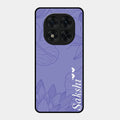 Customized luxury Purple leaves Glossy Metal Case Cove For Redmi Note 15 Pro Plus 5G