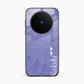 Customized luxury Purple leaves Glossy Metal Case Cove For Vivo X300 5G